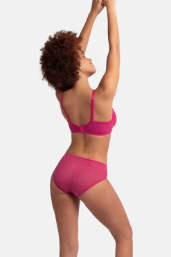 Dorina Pack 2 bragas hipster encaje rosa y nude