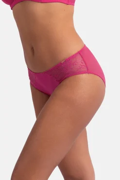 Dorina Pack 2 bragas hipster encaje rosa y nude