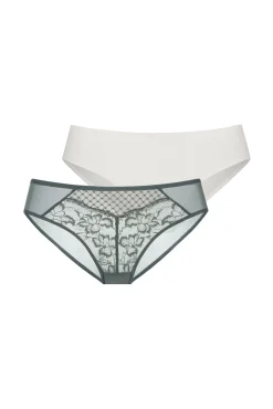 Dorina Pack 2 bragas hipster encaje
