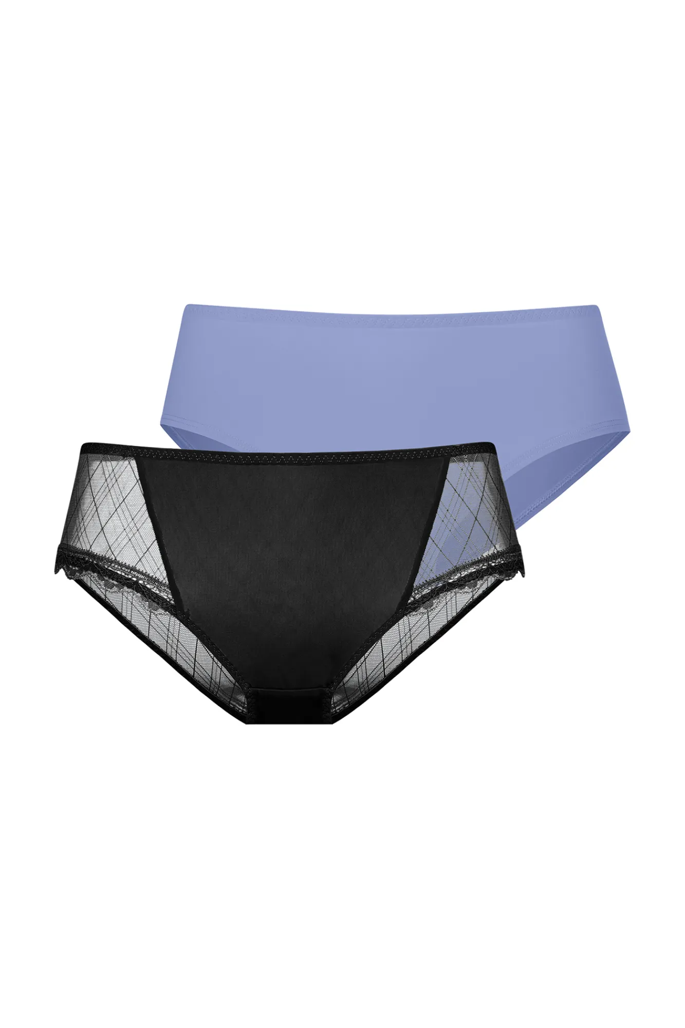 Dorina Pack 2 bragas hipster encaje