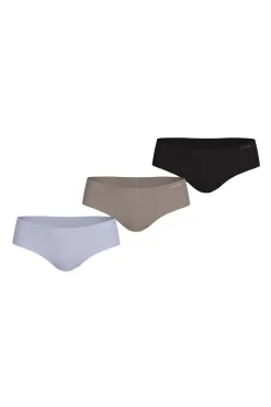 Calvin Klein Pack 3 bragas hipster sin costuras