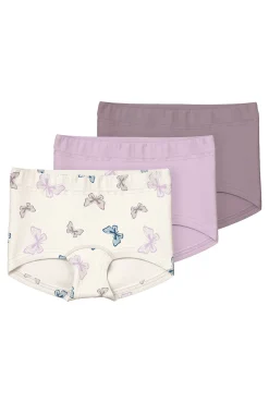 Crianças Name it Pack 3 bragas mariposas