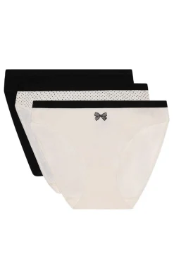 DIM Pack 3 bragas Pockets Coton