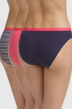 DIM Pack 3 bragas Pockets Coton