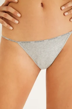 Women'secret Pack 6 bragas tangas de algodón