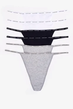 Women'secret Pack 6 bragas tangas de algodón