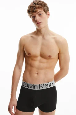 Calvin Klein Pack 3 bóxer cinturilla brillante