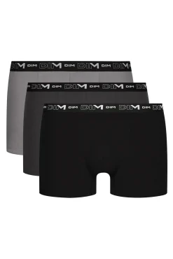 DIM Pack 3 bóxers algodón