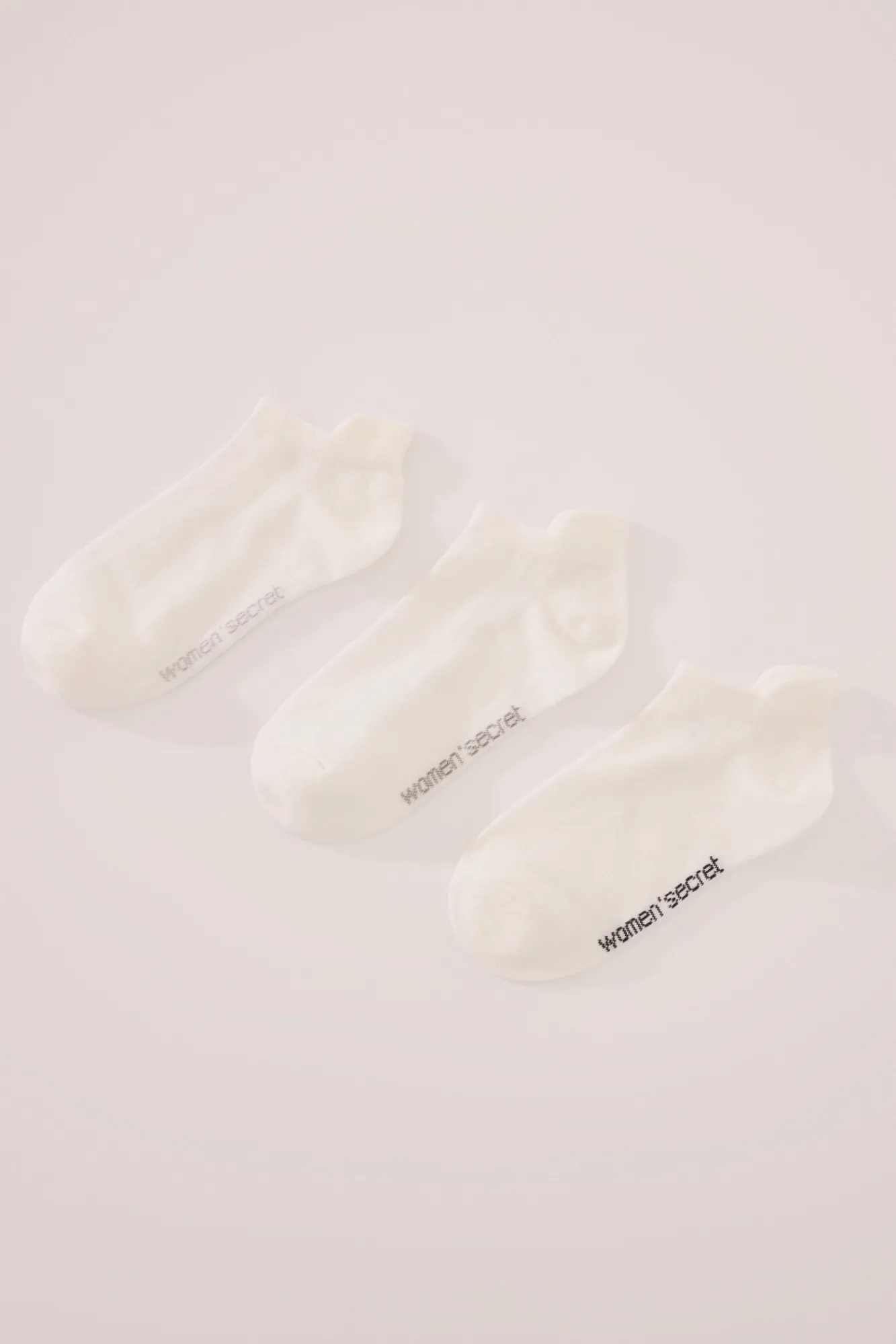 Women'secret Pack 3 calcetines cortos