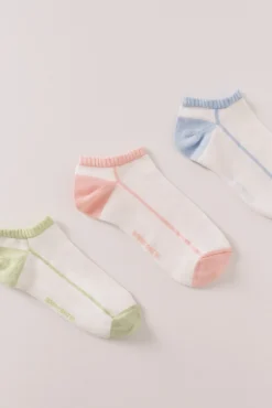 Women'secret Pack 3 calcetines cortos lisos