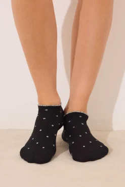 Women'secret Pack 3 calcetines cortos lurex