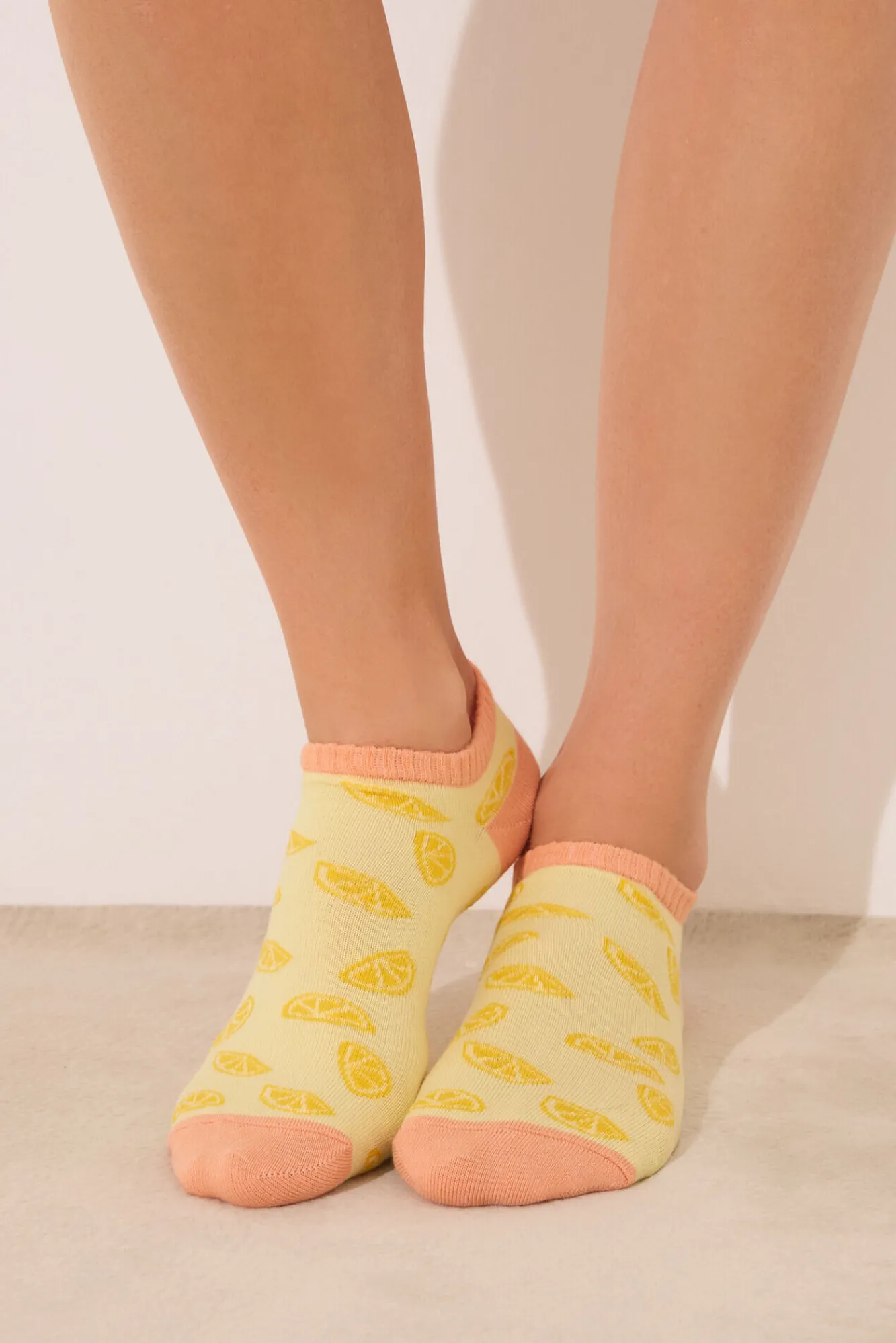 Women'secret Pack 3 calcetines cortos print frutas