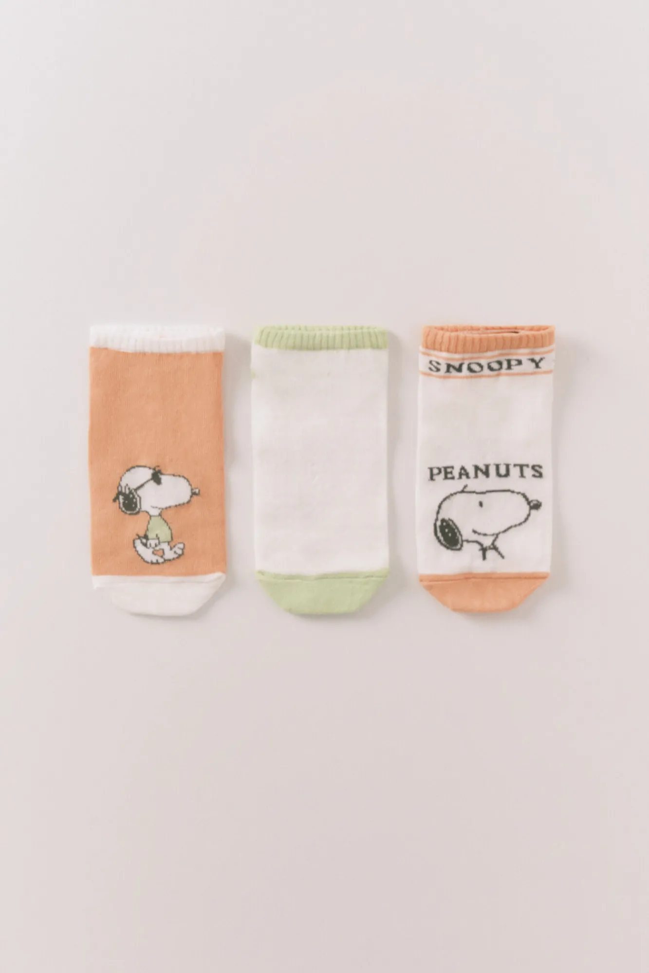 Women'secret Pack 3 calcetines cortos Snoopy