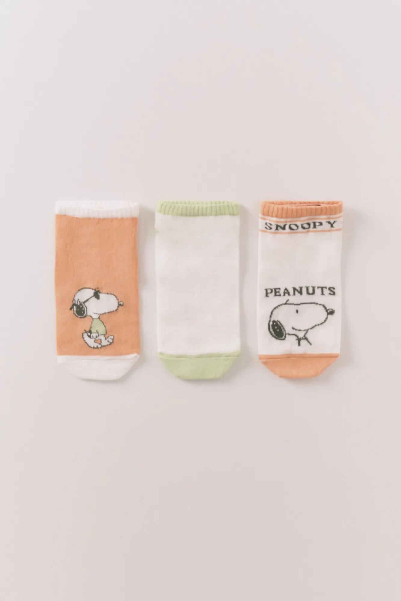 Women'secret Pack 3 calcetines cortos Snoopy