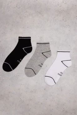 Dash and Stars Pack 3 calcetines cortos técnicos