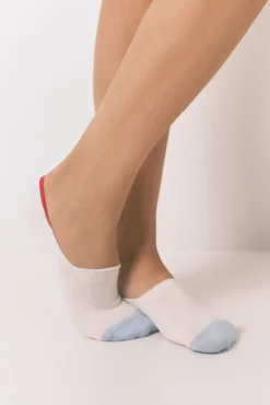 Women'secret Pack 3 calcetines invisibles doble color