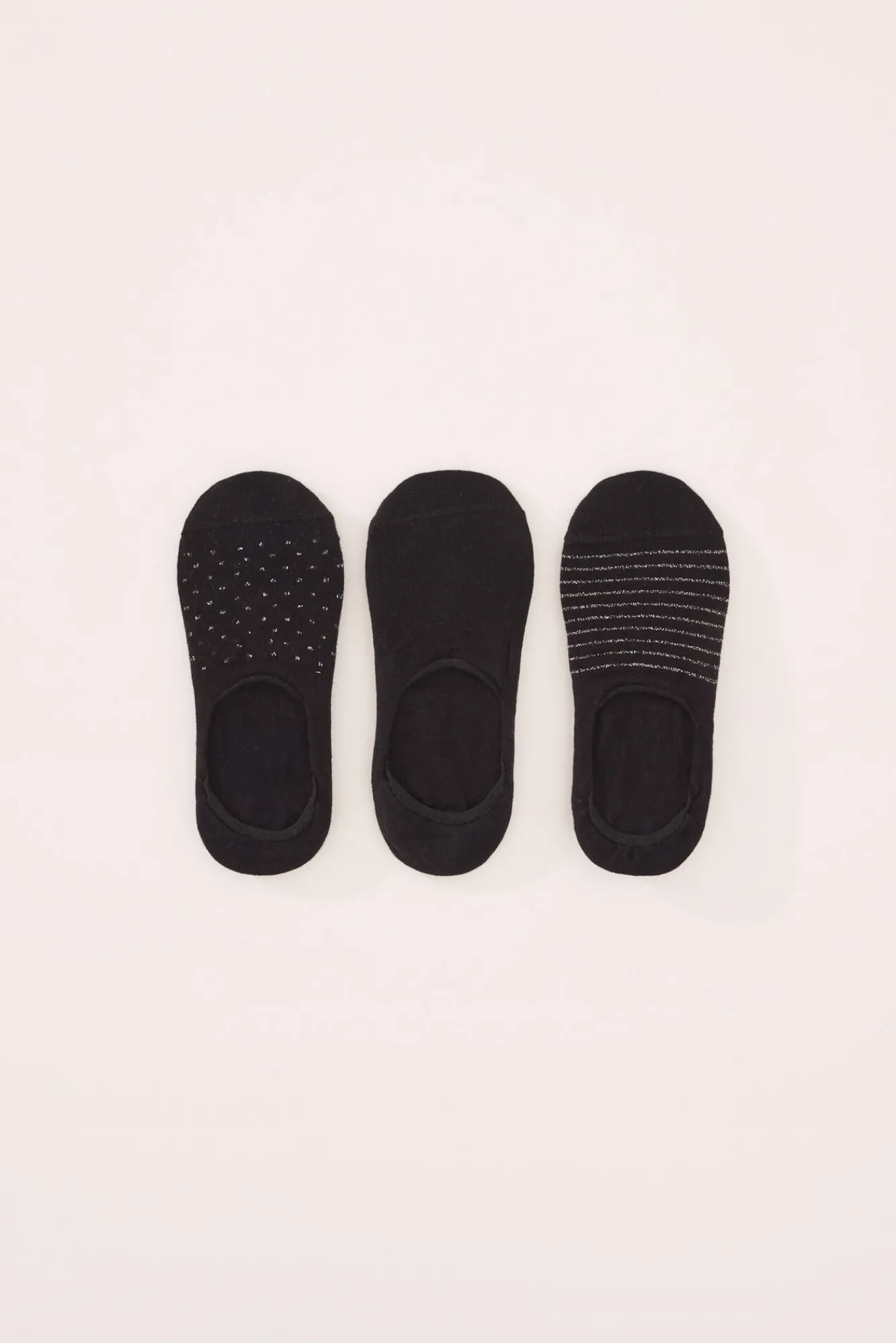Women'secret Pack 3 calcetines invisibles algodón