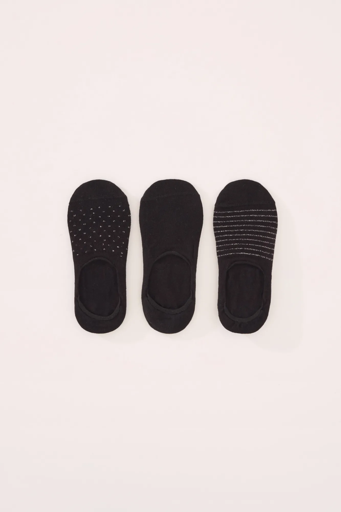 Women'secret Pack 3 calcetines invisibles algodón