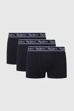 Pepe Jeans Pack 3 calzoncillos algodón elástico