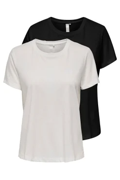 Only Play Pack 2 camisetas de manga corta regular fit