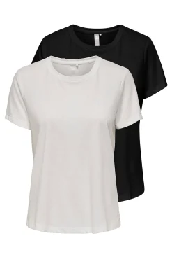 Only Play Pack 2 camisetas de manga corta regular fit