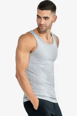 Bread & Boxers Pack 2 camisetas lisas sin mangas es
