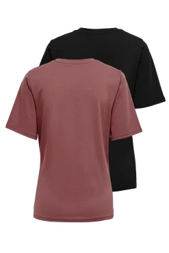 Only Maternity Pack 2 camisetas manga corta premamá