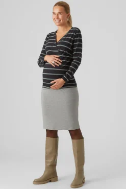 Mamalicious Pack 2 camisetas manga larga maternity y lactancia