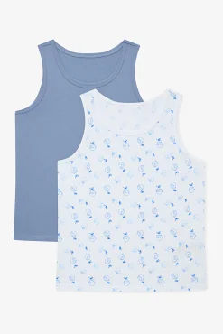 Crianças Penti Pack 2 camisetas tirantes