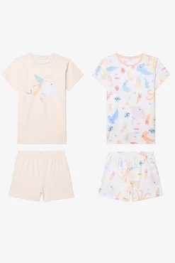 Crianças Penti Pack 2 conjuntos de pijama cortos