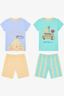 Crianças Penti Pack 2 conjuntos de pijama cortos
