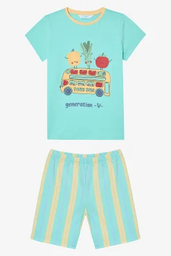 Crianças Penti Pack 2 conjuntos de pijama cortos