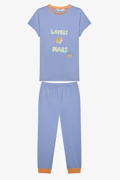 Crianças Penti Pack 2 conjuntos de pijama largos