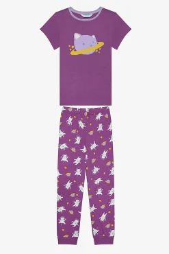 Crianças Penti Pack 2 conjuntos de pijama largos