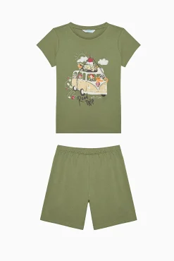 Crianças Penti Pack 2 conjuntos de pijama cortos
