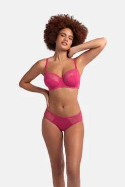 Dorina Pack 2 sujetadores encaje rosa y nude