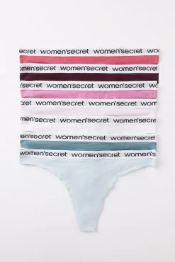 Women'secret Pack 7 tangas algodón logo