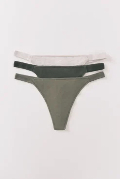 Women'secret Pack 3 tangas algodón logo