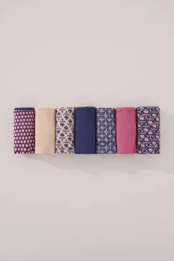 Women'secret Pack 7 tangas algodón mix prints