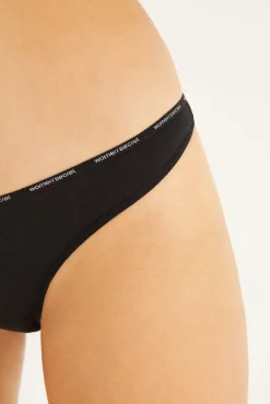 Women'secret Pack 6 tangas algodón orgánico