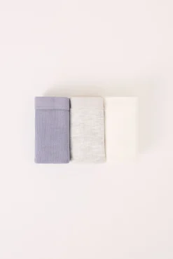 Women'secret Pack 3 tangas canalé algodón