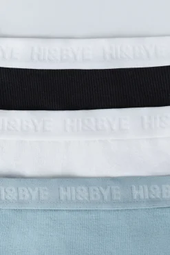 HI&BYE Pack 3 tangas negro, y verde