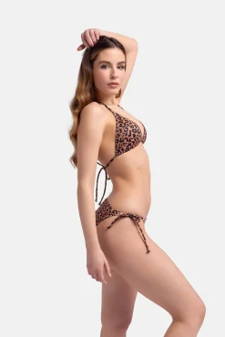 Dorina Pack 2 tops bikini triangular leopardo