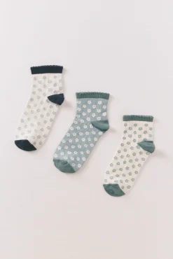 Women'secret Pack calcetines largos flores