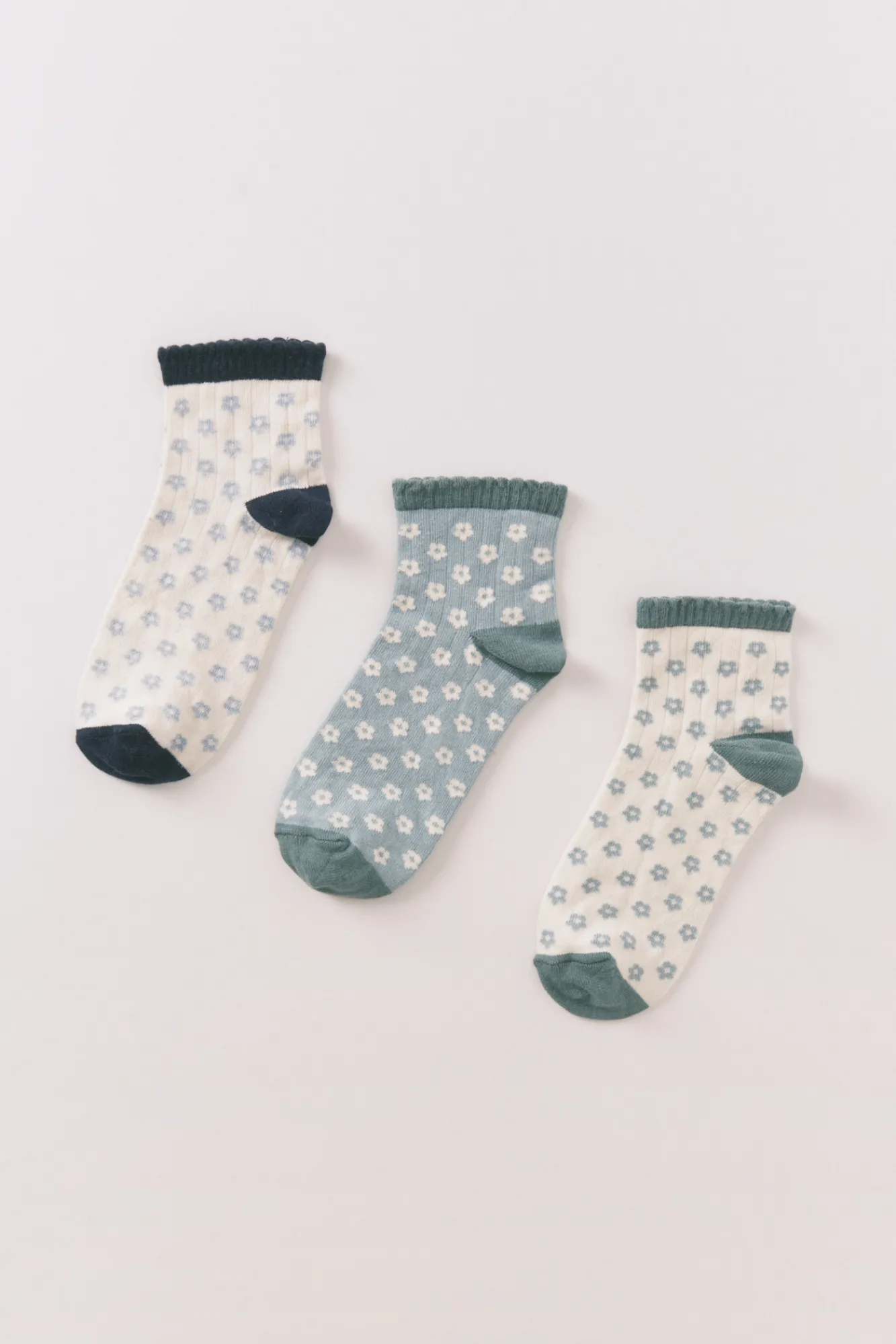 Women'secret Pack calcetines largos flores