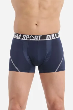 DIM Pack de 3 boxers de deporte de microfibra con malla transpirable