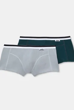 DIM Pack de 2 boxers de hombre de algodón elástico