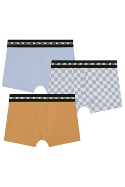 Crianças DIM Pack de 3 boxers de niño con estapado de moda y estilo