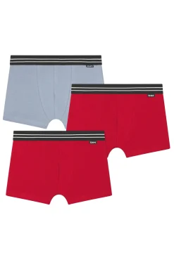 Crianças DIM Pack de 3 Boxers de niño de algodón