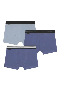 Crianças DIM Pack de 3 Boxers de niño de algodón